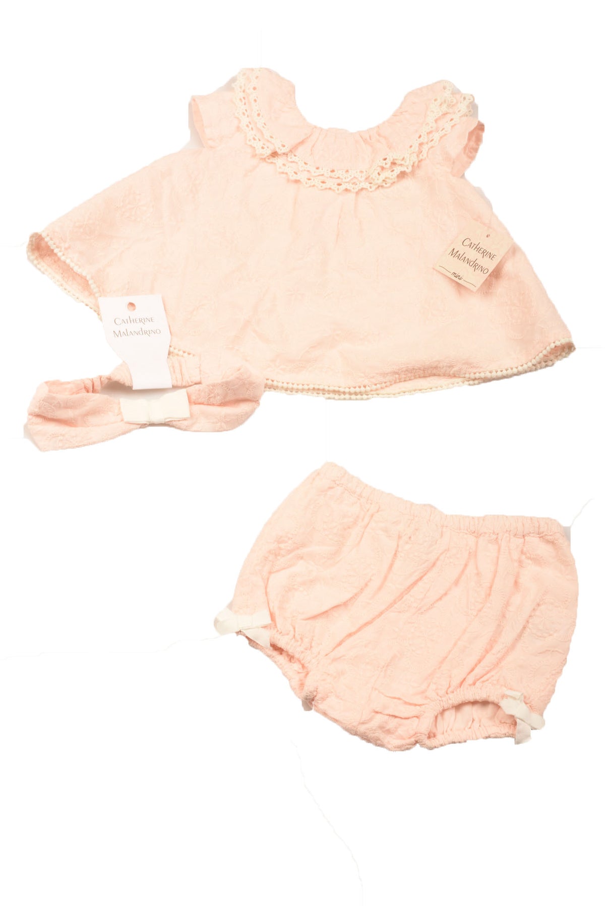 Catherine Malandrino Size 3-6 Month Infant Girl&#39;s 3pc. Outfit