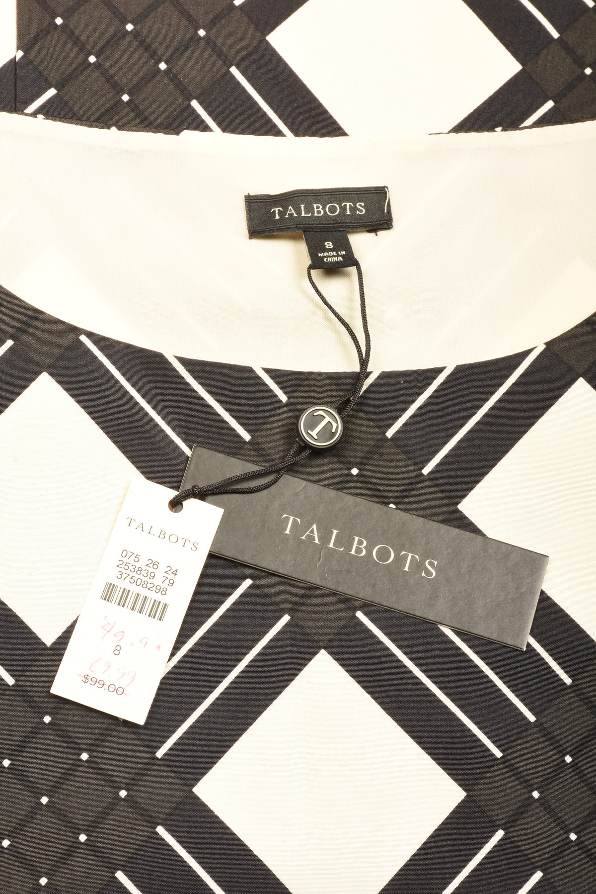 Talbots Size 8 Women Top