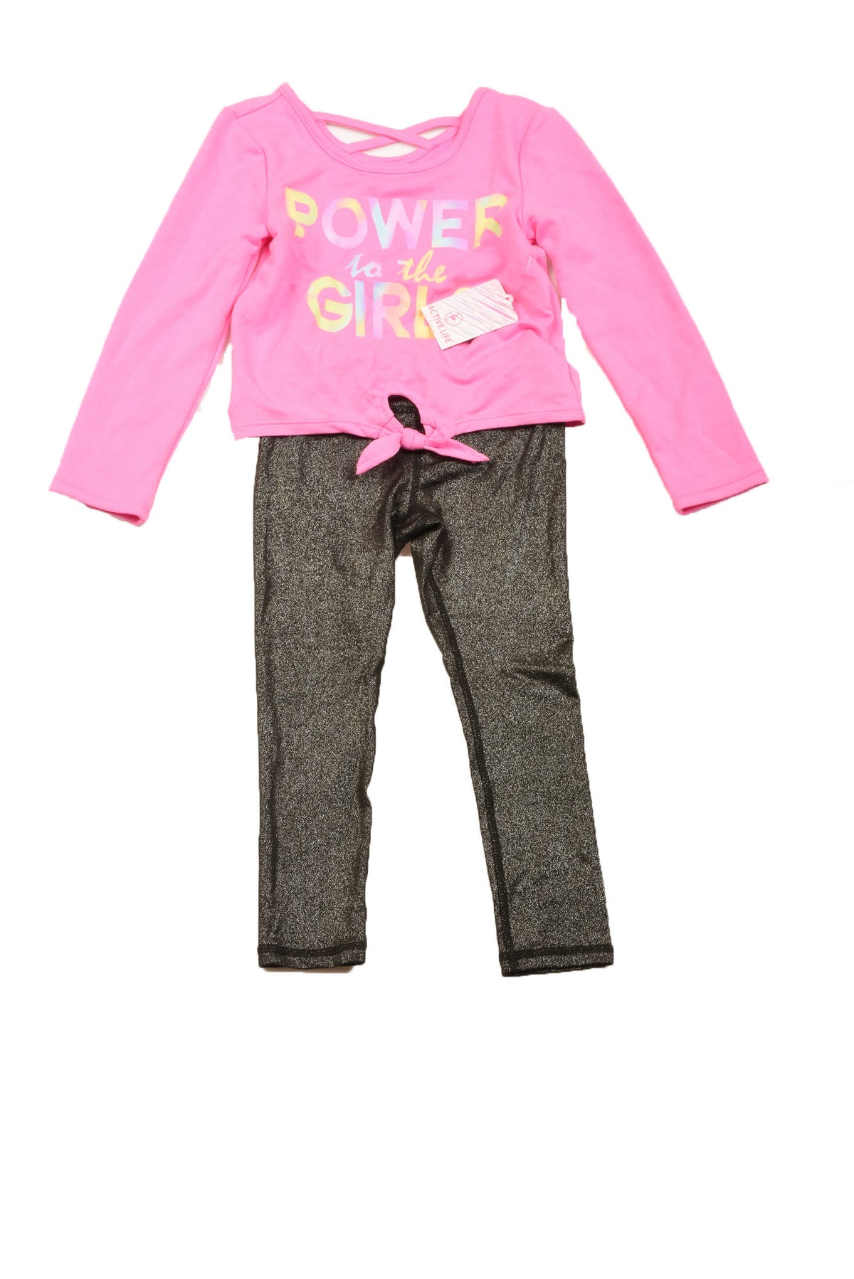 Active Life Size 4 Toddler Girl&#39;s 2pc. Outfit