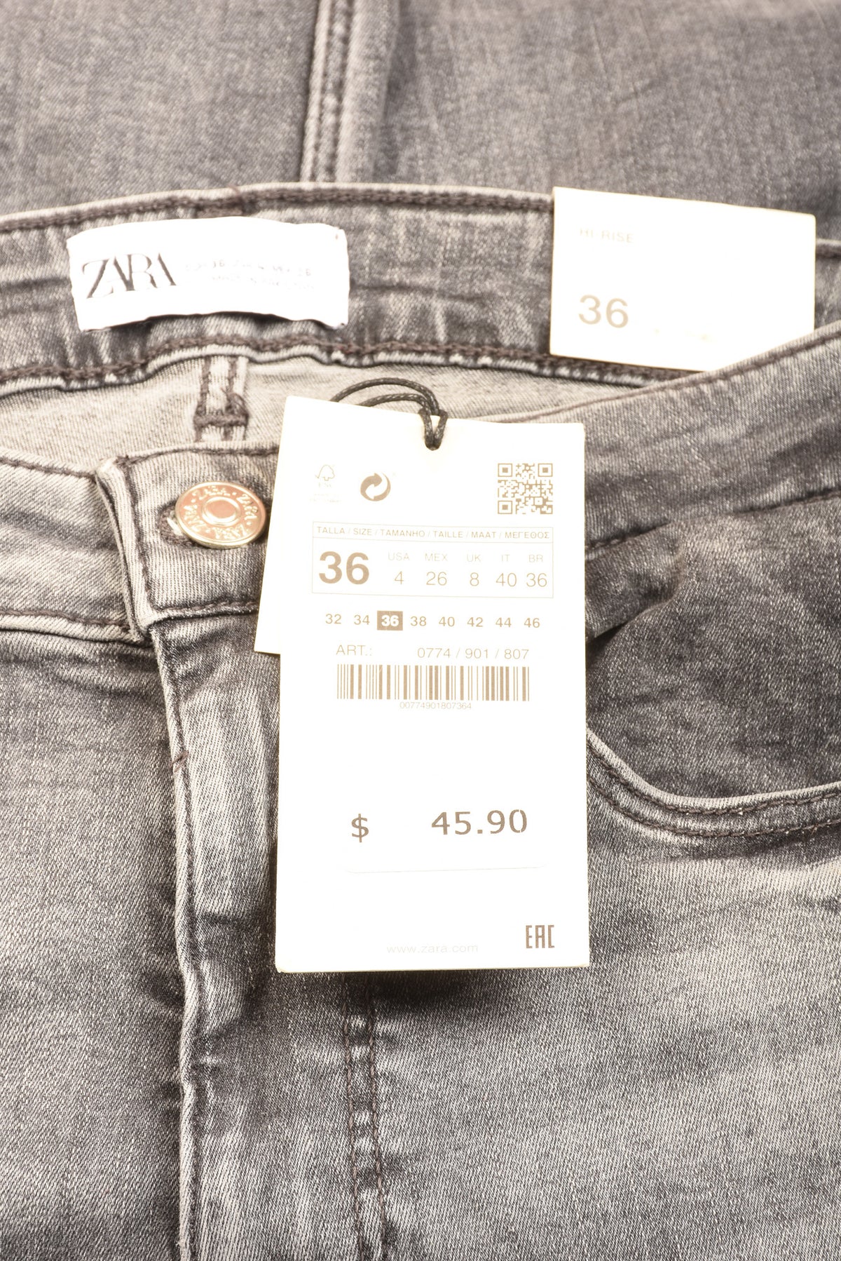 Zara Size 4 Women&#39;s Jeans