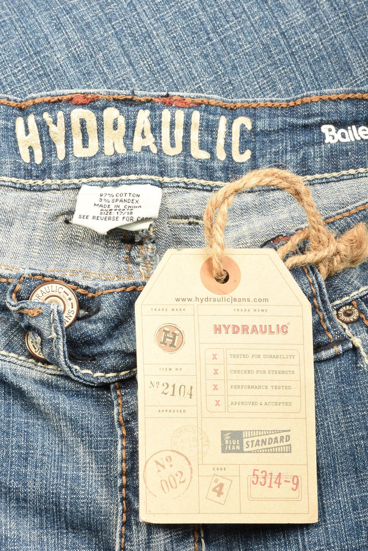 Hydraulic Size 17/18 Women&#39;s Plus Jeans