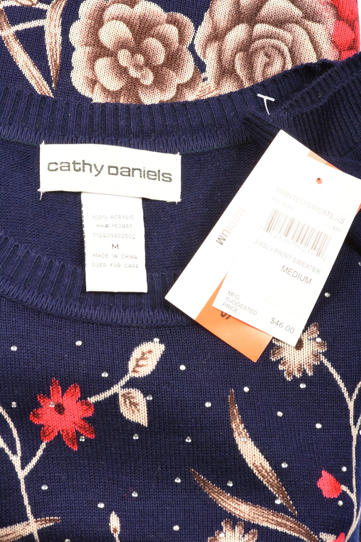 Cathy Daniels Size Medium Women&#39;s Sweater