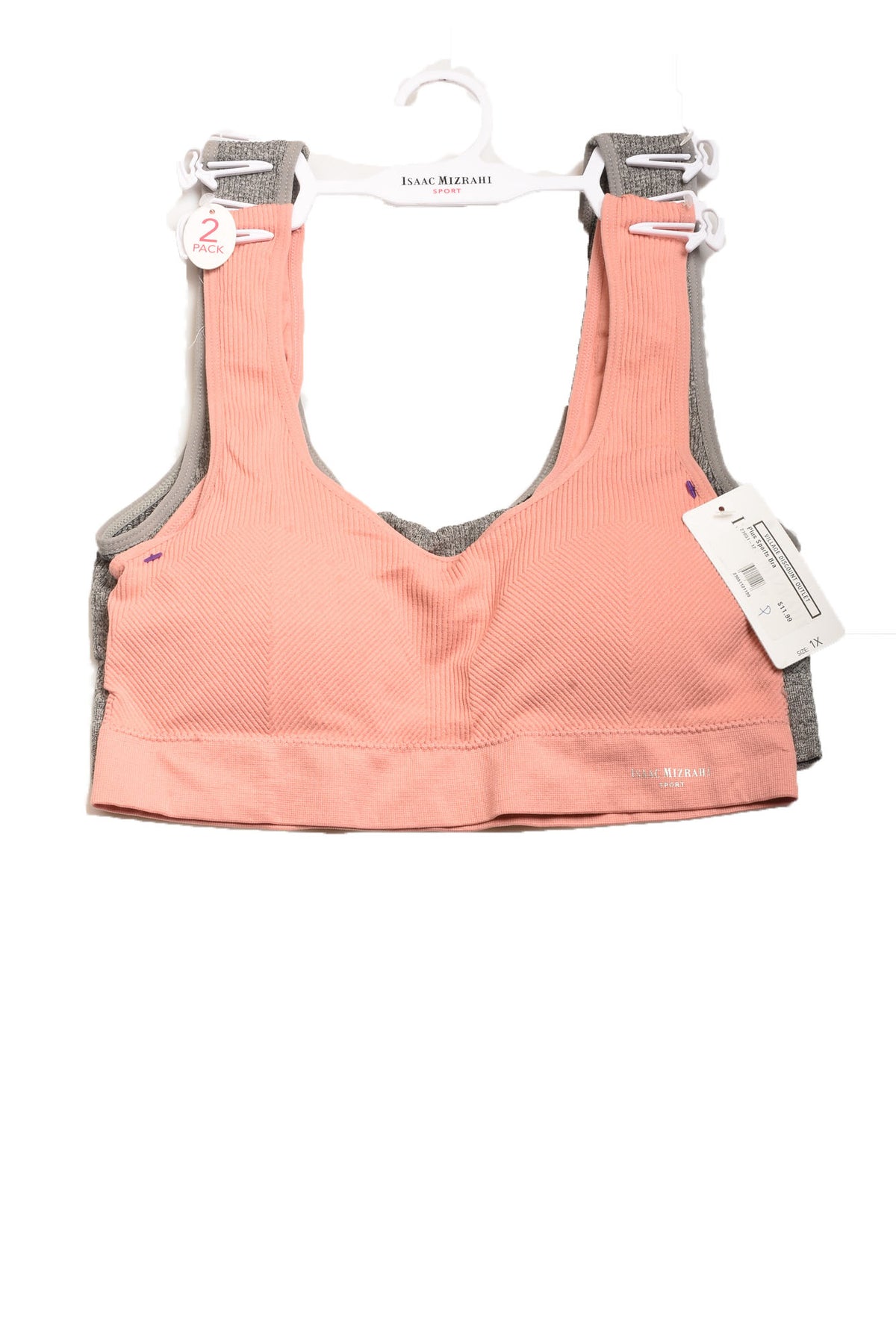 Women&#39;s Activewear Bra By Isaac Mizrahi Sport