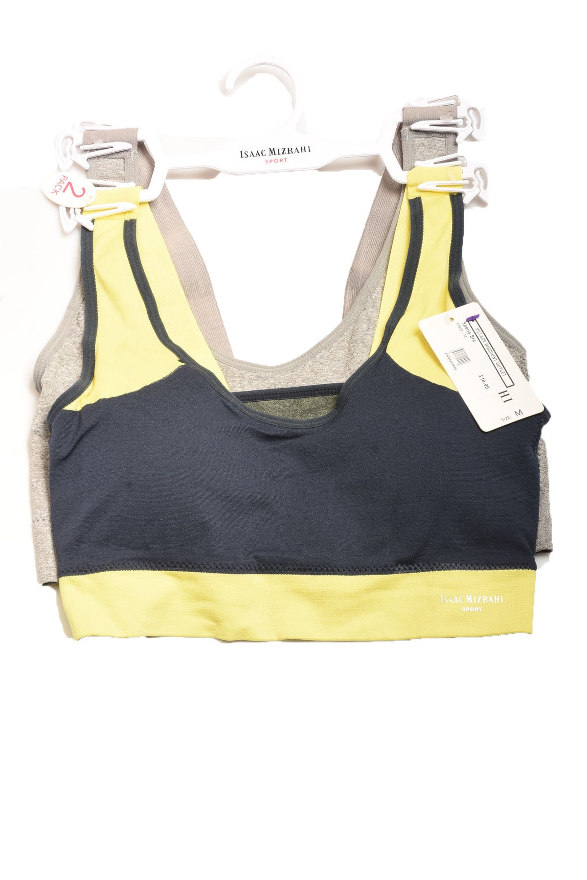 Women&#39;s Activewear Bra By Isaac Mizrahi Sport