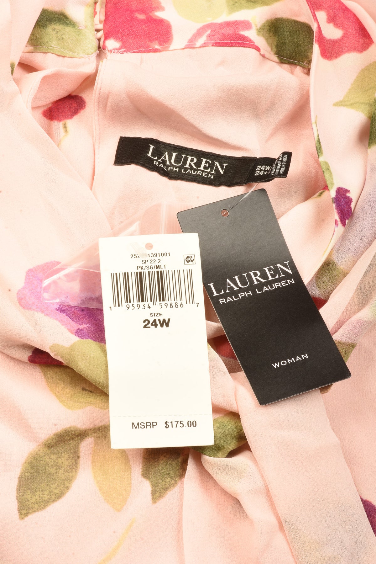 Lauren Ralph Lauren Size 24W Women&#39;s Plus Dress